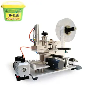 New arrived MT-50s Semi automatic round bottle labeling machine sticker labeler self adhesive Labeling Machine
