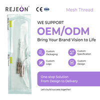 Fil de maille R1 DDP Hilos PCL coréen 19g 38mm/100mm MSDS/ISO/CE pour la formation en esthétique, lifting cutané, OEM/ODM disponible