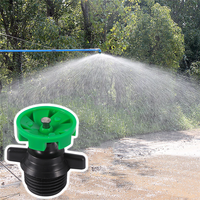 Arroseur à roue libre en plastique, outils d'irrigation atomisée pour jardin, arroseur d'irrigation agricole, arroseur d'herbe pour l'aménagement paysager