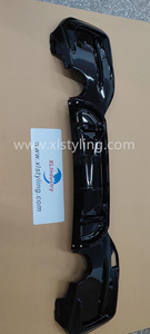 XLstyling Max style splitter anteriori lucidi auto per <span class=keywords><strong>BMW</strong></span> <span class=keywords><strong>f20</strong></span> 3 pz design labbro anteriore - Product Image 5