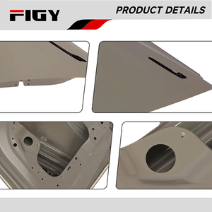 FIGY Nouvelle Porte Arrière Gauche Côté Conducteur pour <span class=keywords><strong>Tesla</strong></span> Model 3 2017-2023 Gris 1081441-E0-C - Product Image 5