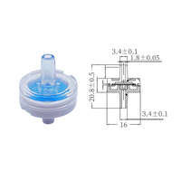 Válvula de Retención de Aire para Cartuchos de Tinta JTSEIKO CJT095, Válvula de Control de Presión Médica, Válvula de Retención Luer Lock de Alta Presión en Miniatura