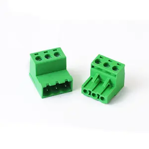 高质量连接器螺钉电线电缆连接器绿色印刷电路板接线盒