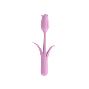 Vibrateur en forme de <span class=keywords><strong>tulipe</strong></span>, jouets sexuels pour femmes, léchage de la langue, clitoris, mamelon, 10 modes de vibration, vibrateurs pour femmes, point G - Product Image 4