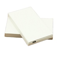 Carte d'écran de publicité d'entreprise de voeux vidéo LCD blanc personnalisé de 2.4 pouces Brochure en papier élégant avec musique et style d'amour