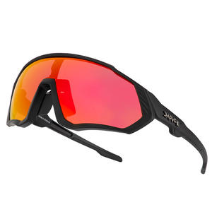 Lunettes de cyclisme polarisées Kapvoe UV400, lunettes de sport pour le vélo de route et le VTT, légères, anti-buée, modèle TK9408-Q-5L - Product Image 1