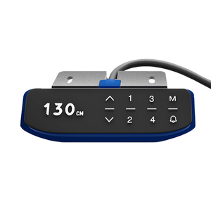 Hiện đại nâng nội thất văn phòng ba động cơ hai giai đoạn kim loại khung bàn ba chân điều chỉnh chiều cao khung bàn điện - Product Image 4