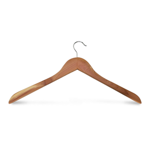 Luxury <strong>Ceda</strong> Wood Suit Clothing Hanger with anti-worm from Manufacturer - Product Image 3