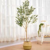 Künstlicher Olivenbaum 65cm Künstlicher Olivenbaum im Topf Kleine Pflanze für Regal Schreibtisch Eingangsbereich Deko Kein Gießen OEM Maßanfertigung