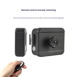 รีโมทคอนโทรล ล็อคประตูไฟฟ้าภายในบ้าน แบบซ่อน มองไม่เห็น ป้องกันการโจรกรรม ใช้รหัสผ่าน บัตร หรือโทรศัพท์มือถือ - Product Image 5