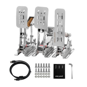 Simjack UT pedals SIM Racing pedals <span class=keywords><strong>PC</strong></span> จำลองการแข่งรถเซ็นเซอร์ความดัน<span class=keywords><strong>โหลด</strong></span>เซลล์เขาเหยียบไฮดรอลิก - Product Image 2