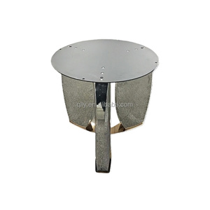 Base per Tavolo da Pranzo in Marmo Casual, Moderna e Lussuosa, in Acciaio Inossidabile, Antiruggine e Stabile - Product Image 2