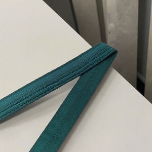 Nueva correa plana de nailon Jacquard de diseño personalizado, cinta de gran oferta de alta calidad para uso en zapatos de ropa con logotipo personalizado - Product Image 1