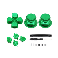 Kit de boutons métalliques de remplacement pour manette PS5 – Joysticks, boutons croix et capuchons de joystick pour manette de jeu