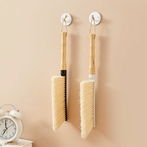 Soft Broom Bed Sweeper Bamboo <b>Brush</b> With Soft Bristles For <b>Dust</b> Cleaning On Heated Floors - Product Image 4