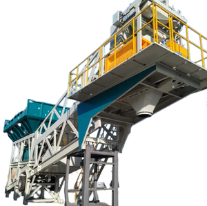 HZS75VY Nouvelle centrale à béton mobile de 75 m3/h avec pièces de rechange - Product Image 1