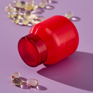 Pot en plastique Vitami Health Care rond <span class=keywords><strong>recyclable</strong></span> <span class=keywords><strong>de</strong></span> qualité alimentaire 120cc avec bouchon à vis pour tablette <span class=keywords><strong>capsule</strong></span> <span class=keywords><strong>de</strong></span> supplément - Product Image 5