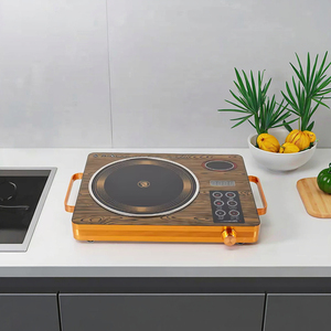 Precio al por Mayor, Cocina Eléctrica Doméstica de 3500W, Placas Calientes Infrarrojas, Cocina de Inducción Digital Multifunción, Placa de Vidrio - Product Image 1