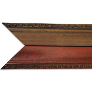 Solid Wood <b>Frame</b> 6025 Red Walnut Rectangular Wall <b>Mounting</b> Picture <b>Frame</b> Trim Moldings - Product Image 1