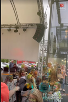 Équipement audio DJ professionnel double haut-parleurs de réseau de lignes passives bidirectionnelles de 10 pouces ensemble étanche puissant système de son en métal