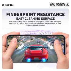 ฟิล์มกันรอยหน้าจอ X-ONE คุณภาพพรีเมียม ป้องกันแรงกระแทก สำหรับ <span class=keywords><strong>iPhone</strong></span> 15 16 17 18 Pro Max ฟิล์มใส HD พร้อมอุปกรณ์ติดตั้งง่าย - Product Image 5