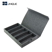 Étui de voyage multi-lunettes, pour le rangement de lunettes de soleil, plateaux à montures, présentoir