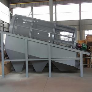 कारखाना अनुकूलन रोटरी ड्रम स्क्रीन ट्राममेल स्क्रीन मिट्टी के लिए मिट्टी के रेत बजरी - Product Image 3