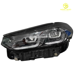 Serie de faros delanteros más vendida 2022-2024 - aplicable para <span class=keywords><strong>BMW</strong></span> <span class=keywords><strong>X3</strong></span> G01. Faros LED negros y luces de freno izquierda/derecha. - Product Image 6