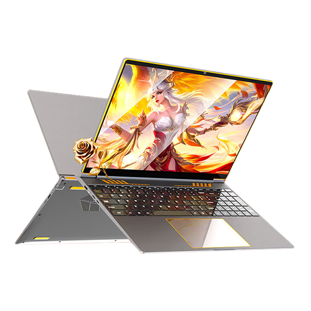 Factory Wholesale 15.6 Inch Gaming Laptop for Players, Brand New Intel, 32GB DDR4 Memory, 1TB SSD, IPS Panel Version Notebook.