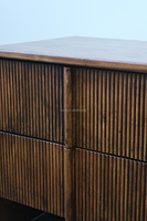 Meubles de chambre à coucher haut de gamme, traditionnels, faits à la main, en bois massif, écologiques, durables, gain de place, élégants, pour appartement, table de nuit