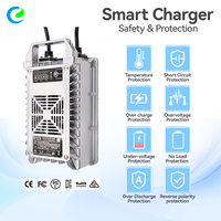 Chargeur super rapide 880W 24V/20A 36V/17A 48V/18A 60V/14A 72V/12A pour vélo électrique, trottinette électrique, chariot élévateur