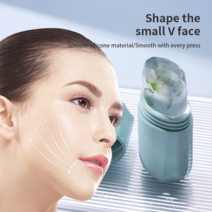 Rouleau de glace en silicone, moule à glace facial réutilisable pour le soin de la peau du visage et des yeux, pour congélateur - Product Image 3