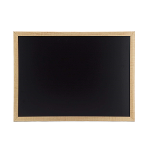 Plaque de tableau noir rectangulaire en bois poli, artisanale, à suspendre, pour décoration murale - Product Image 2