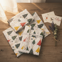 Papier de soie coloré pour sapin de Noël, papier de soie artistique pour emballage cadeau, rembourrage de sacs, décoration de table de fêtes et fournitures de bricolage