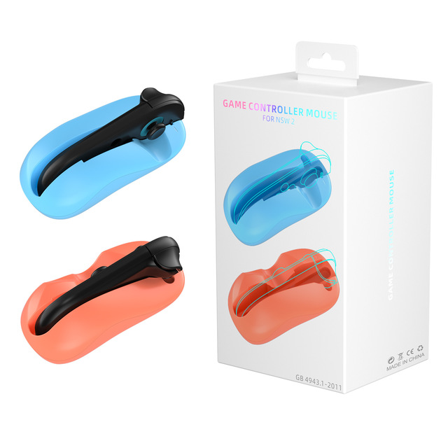 GPD 2-Pack Plastic Mouse Grip Case for for 2 Left & Right Joycons with Joypad Mouse Mode Holder