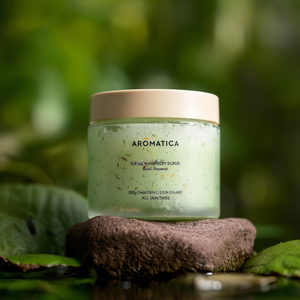 Aromatica Inspirit Sugar Body Scrub, Exfoliante Corporal de Azúcar con Albahaca y Bergamota, 300g, Cuidado Diario de la Piel, Para Todo Tipo de Piel - Product Image 3