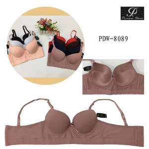 Sujetadores De Alta Calidad Sujetador Con Copa 'C' Banda Ancha Y Tirantes Ajustables Push De Varilla De Acero Y Broche Ancho En Varias - Product Image 2