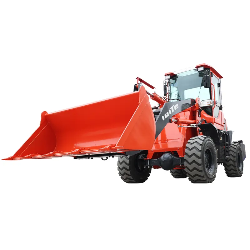 China Hydraulic Front end Mini Loader Multifunction Wheel Loader for Sale 1 Ton 2 ton 3 Ton Diesel Compact Small Wheel Loader