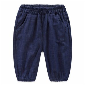 Pantalones Harem Tácticos para Niños, Estilo Motociclista, Sin Mezclilla, Casuales, 100% Algodón, Largo hasta la Pantorrilla, para Niños, de Productos Nuevos del Mercado Chino - Product Image 3