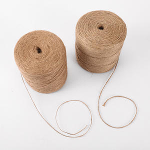 Ficelle en jute brute 1500m/rouleau, 2 brins, 1 mm 2 mm, ficelle de jardinage, bricolage, emballage cadeau, emballage, jardinage, <span class=keywords><strong>corde</strong></span> en jute - Product Image 2