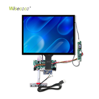 Modules LCD TFT industriels de 15 pouces à haute résolution 1024*768, interface LVDS, écran LCD avec panneau tactile capacitif