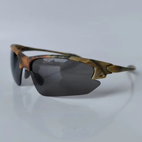 Lunettes de soleil sport polarisées avec lentille Flip-On de prescription Matériau UV400 Tac Cadre PC