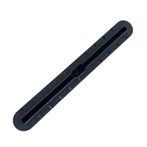 Hélice de hidroala LCO-SPORT con ranura para timón de 10.75 pulgadas, de plástico negro, para tablas de surf, paddleboard y longboard. - Product Image 3