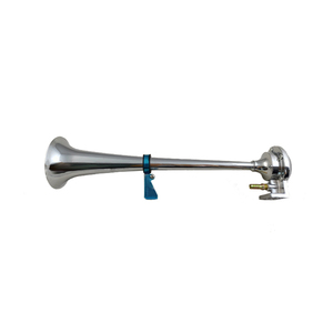 Bocina de coche 110DB, compresor de bocina de aire de <span class=keywords><strong>trompeta</strong></span> única de 12V súper fuerte para coche, camión, barco, tren, bocina para señal de sonido automática - Product Image 2
