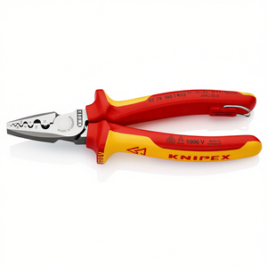 Pince à dénuder les fils Knipex 180 mm 1000 V isolée fabriquée en Allemagne - Product Image 3