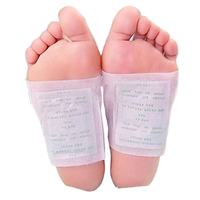Patchs détoxifiants pour les pieds au ginseng, respirants, blancs/dorés, certifiés CE ISO, les plus vendus en 2026