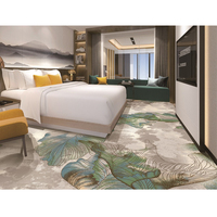 Tapis de luxe 100 % nylon imprimé ignifuge pour hôtels, fabricant de moquettes mur à mur pour chambres d'hôtel