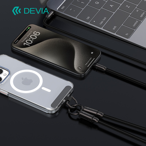 Cable de Datos Devia de 1.2M con Trenzado para Carga Rápida de Teléfonos Móviles, 60W PD 27W USB Tipo-<span class=keywords><strong>C</strong></span>, Corriente de 3A, Material de Aleación, <span class=keywords><strong>C</strong></span> <span class=keywords><strong>a</strong></span> <span class=keywords><strong>C</strong></span> <span class=keywords><strong>L</strong></span> - Product Image 3