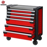 Chariot à outils HONGFEI robuste en acier, étanche, pour atelier de mécanique, usine certifiée BSCI, fabricant OEM ODM