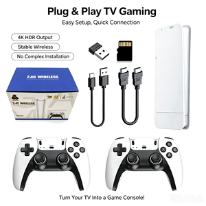 Consola de <span class=keywords><strong>Juegos</strong></span> Retro Portátil M15 con Volante HD 4K de 64 GB con Más de 20,000 <span class=keywords><strong>Juegos</strong></span> Gratis para <span class=keywords><strong>NES</strong></span>/FC/SNES/PS1/SFC/FC Game Stick - Product Image 6